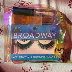 - lipgloss and lashes